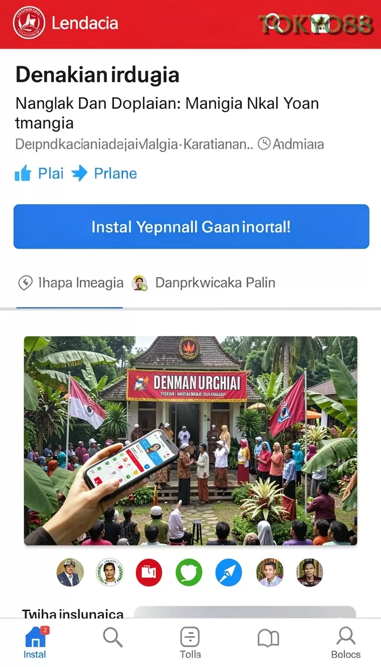 Cuplikan layar menu unduhan tokyo88 untuk perangkat Android